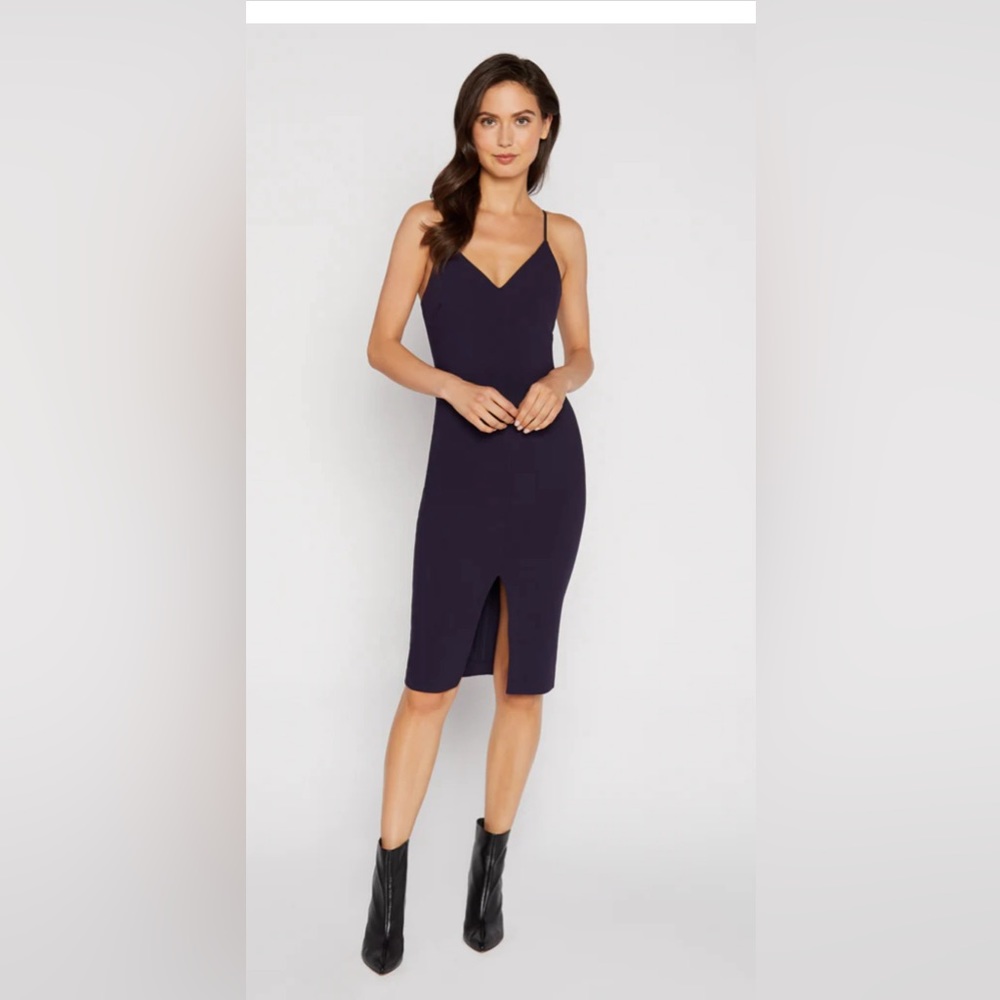 Revolve LIKELY navy dress